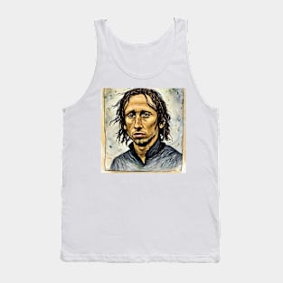 Portrait of Luka Modrić Tank Top